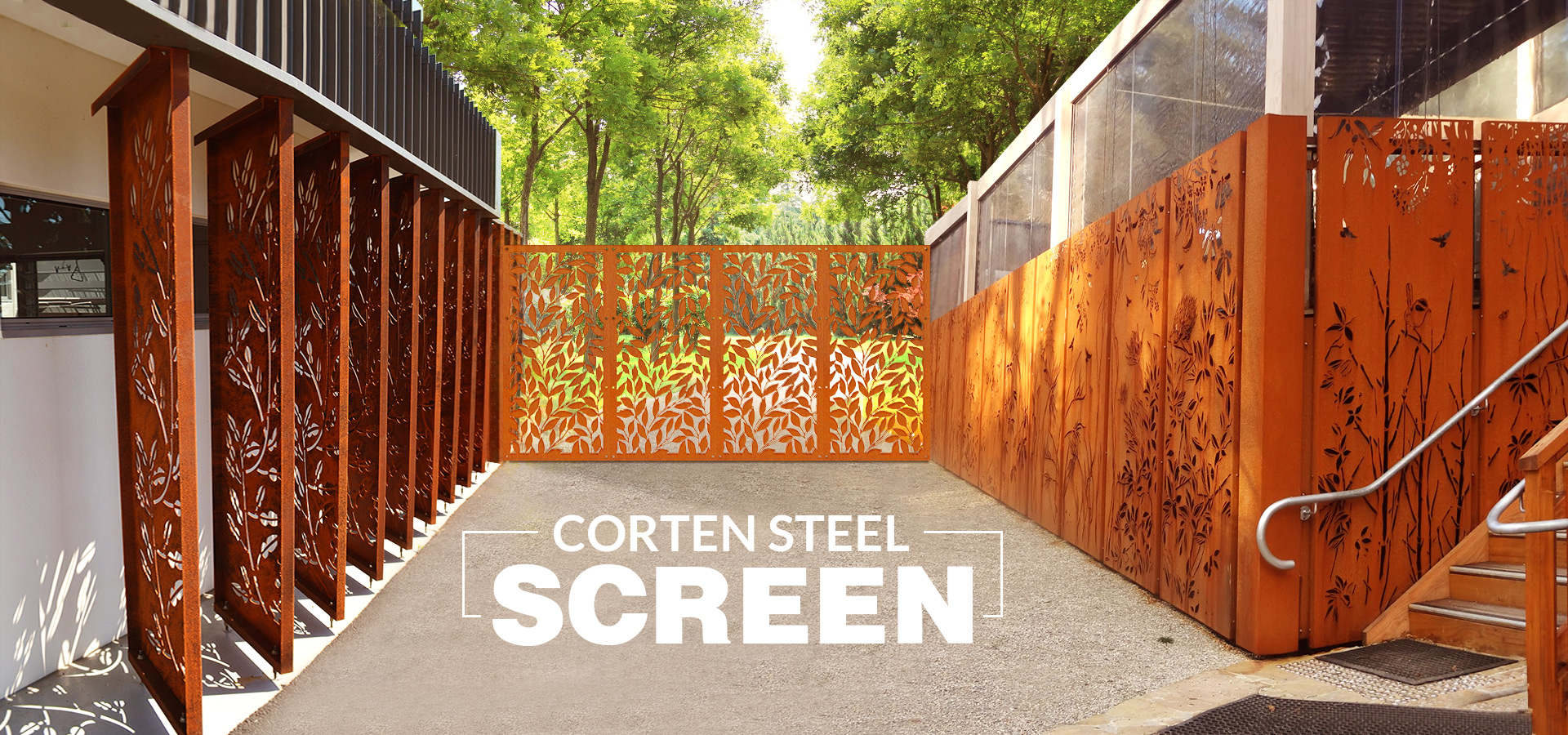 AHL corten water feature banner02