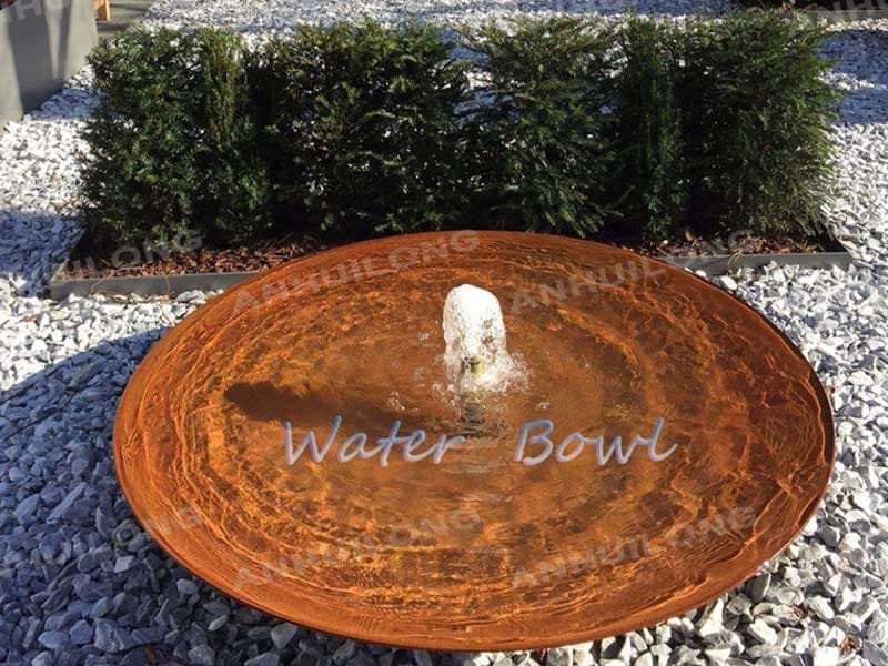 Corten Water Feature For Outdoor Furniture Canada