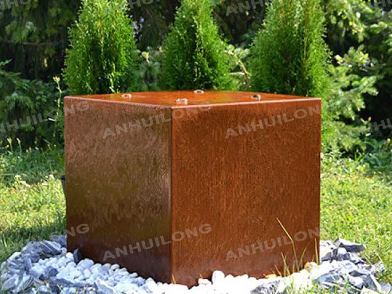 Corten Outdoor Water Fountain For Municipal Projects Melbourne