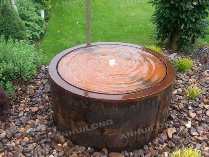 Corten Steel Waterfall For porch Canada